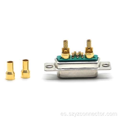 D-SUB 7W2 Conector femenino